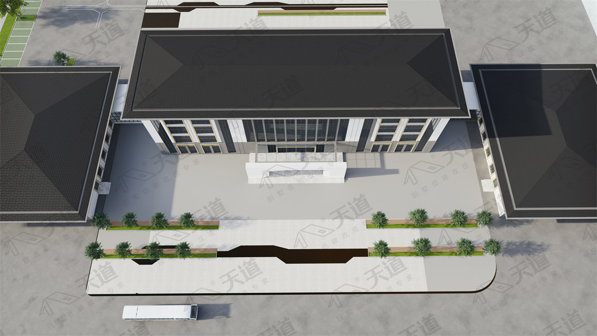 天道美学光伏屋顶工程项目案例-凤凰城办公楼